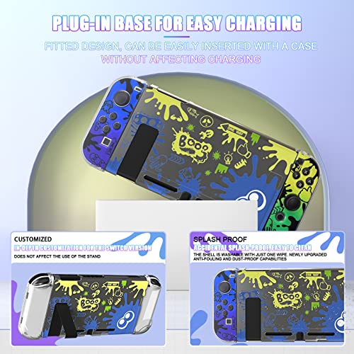 VGBUS Switch Case Compatible with Nintendo Switch,Switch Case Cover with Screen Protector,Playstand, Thumb Grip Caps for Nintendo Switch (Nintendo Switch) - Image 4