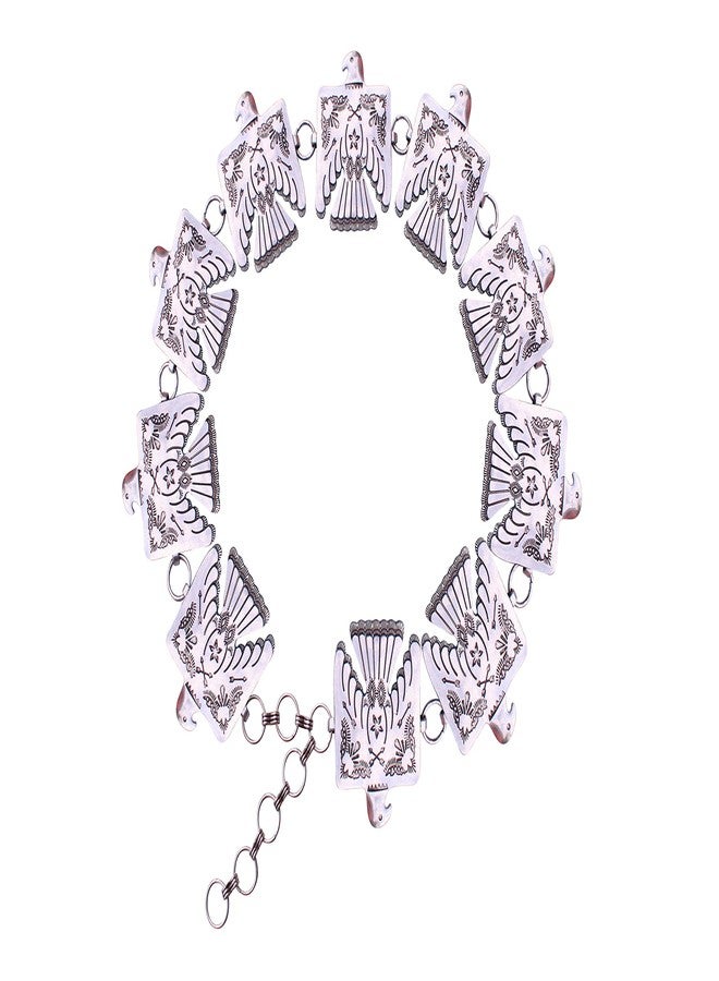 Wonderent Western Metal Concho Thunderbird Fashion Waist Belt No. 33 - Image 1