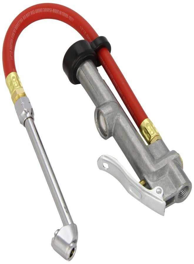 Tru-Flate 17-850 10-20 PSI Deluxe Inflator Gauge with 12" Hose and Dual Foot Chuck - Image 1