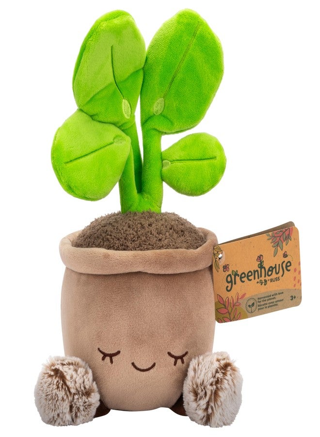 RUSS Greenhouse by Russ 12-Inch Pilea Plant Plush - Ultrasoft Official Jazwares Plush - Ages 3+ - Image 1