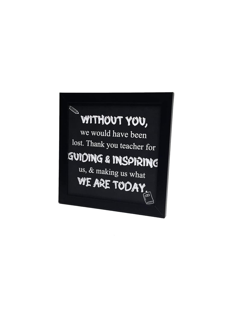 NorthLand Northland Teacher's Special Quotation Frame for Teacher Gift for Teachers Gift for Teachers Day Photo Frame for Teachers Day Frame For Teachers Day  - Image 4