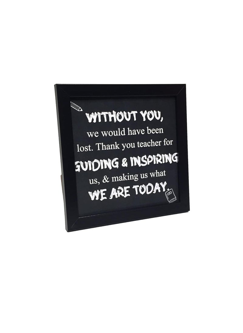 NorthLand Northland Teacher's Special Quotation Frame for Teacher Gift for Teachers Gift for Teachers Day Photo Frame for Teachers Day Frame For Teachers Day  - Image 3