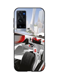 Protective Case Cover For Vivo X60 Pro Plus F1 Car Racing Design Multicolour