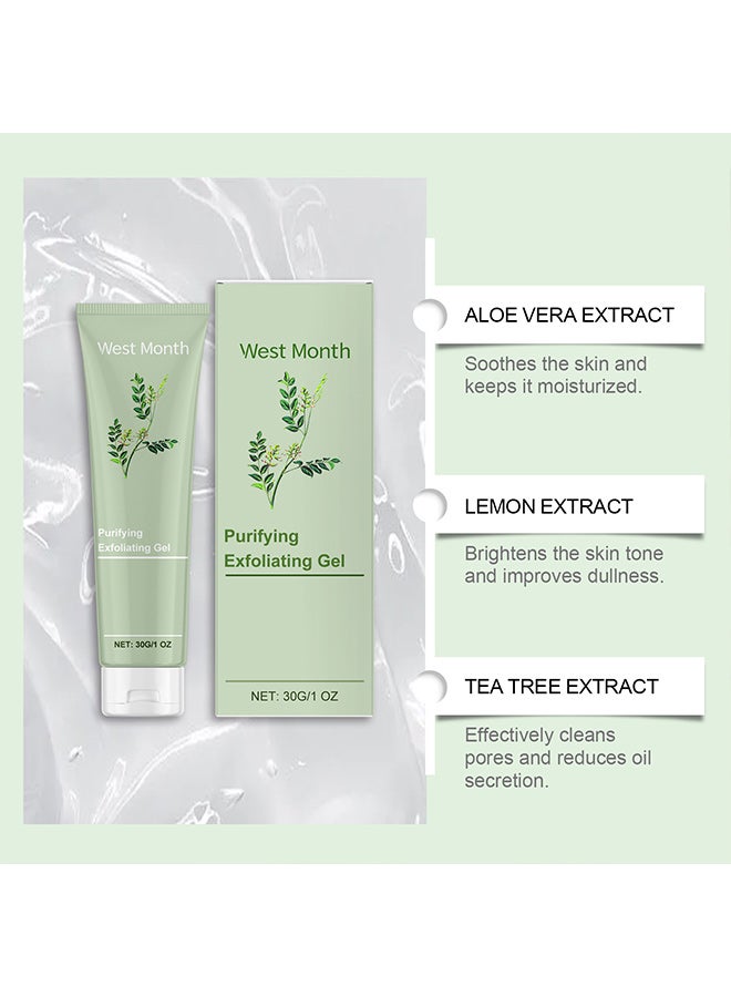 القمر الغربي جل التقشير والتنقية من ، يحسن البهتان والجفاف، وينظف المسام بعمق، ويفتح البشرة ويشدها. - Image 3