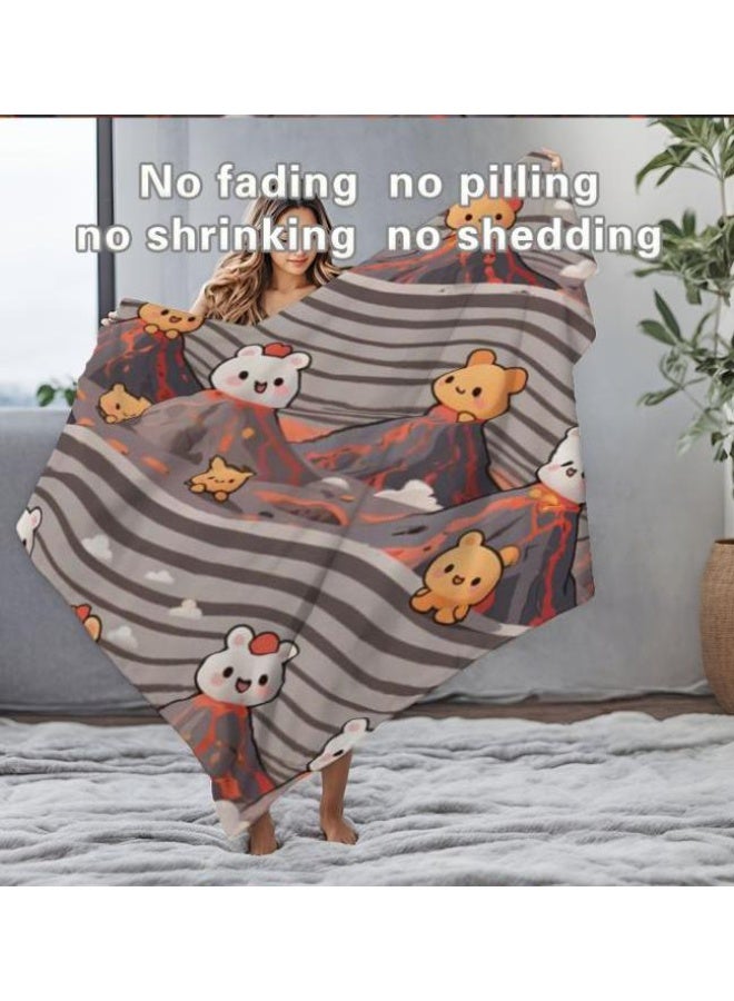 عام بطانية رقيقة من الفانيلا (حرارة ومريحة، ومناسبة للنوم واستخدام اللعبة والغبار والرمل) 150 سم * 200 سم - 723 - Image 1