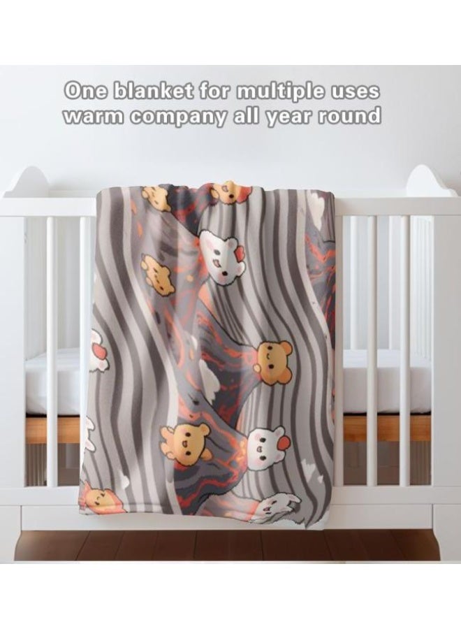 عام بطانية رقيقة من الفانيلا (حرارة ومريحة، ومناسبة للنوم واستخدام اللعبة والغبار والرمل) 150 سم * 200 سم - 723 - Image 4