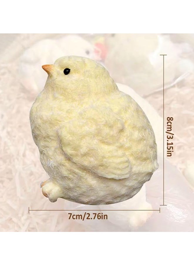 Generic - Mochi Fidget Chicken is a cute and soft toy made of a mochi-like material, perfect for relieving stress and anxiety. - Image 1