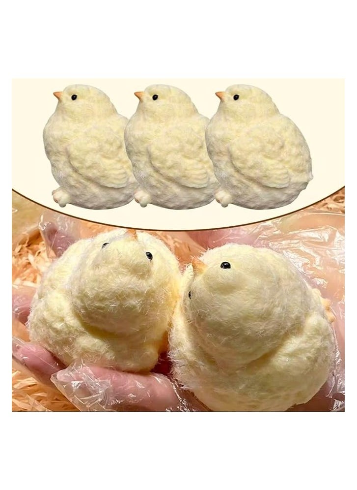 Generic - Mochi Fidget Chicken is a cute and soft toy made of a mochi-like material, perfect for relieving stress and anxiety. - Image 1