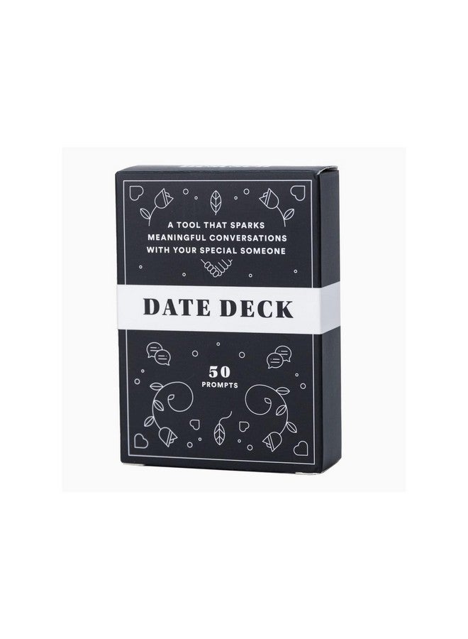 BestSelf Co. BestSelf Date Deck - 50 Conversation Cards Engaging for Couples - Fun and Thought-Provoking Date Night Game - Playing Cards to Unlock Deeper Connection and Intimacy - Image 1