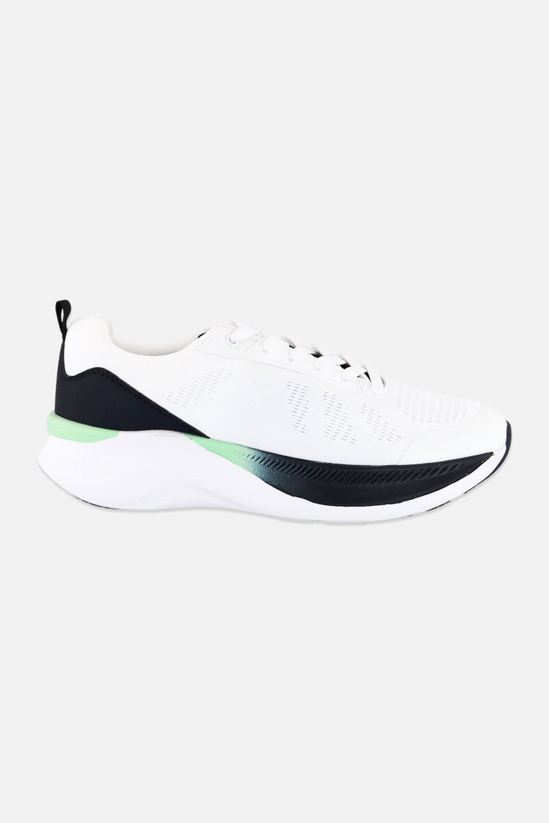 TapouT Men Lace Up Outdoor Shoes, White - Image 2