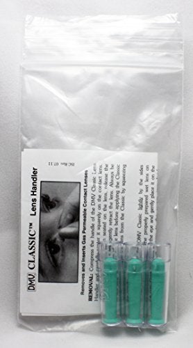 DMV Classic Vented Hard Contact Lens Remover (Green, 3 Packs) - Image 5