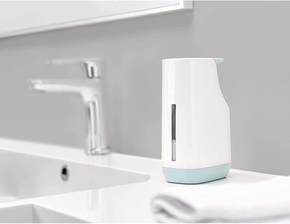 Listecky Slim Compact Soap Dispenser with NonDrip Nozzle Liquid Soap Dispenser Hands Free Shampoo Hand Sanitizer Dispenser for Bathroom Kitchen and Office - Image 5