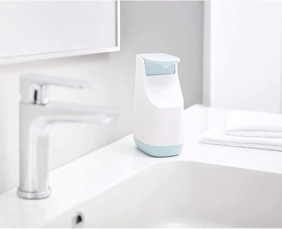 Listecky Slim Compact Soap Dispenser with NonDrip Nozzle Liquid Soap Dispenser Hands Free Shampoo Hand Sanitizer Dispenser for Bathroom Kitchen and Office - Image 4