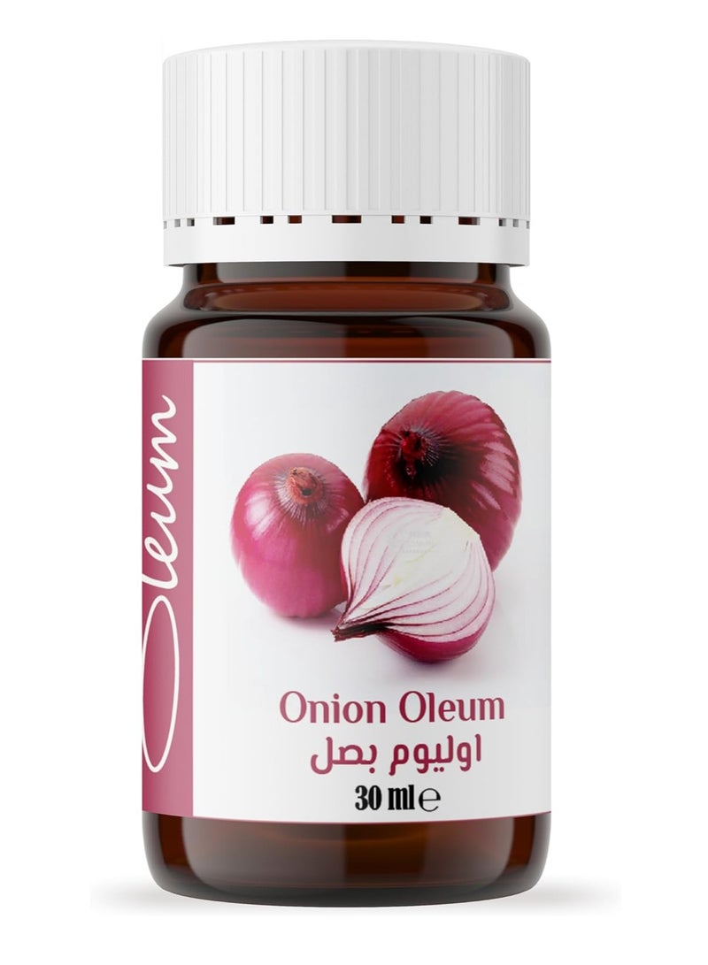 Oleum Onion Oil - 30 ml - 100% Pure and Unrefined - Strength and Growth Elixir for Hair, Rich in Sulfur and Quercetin