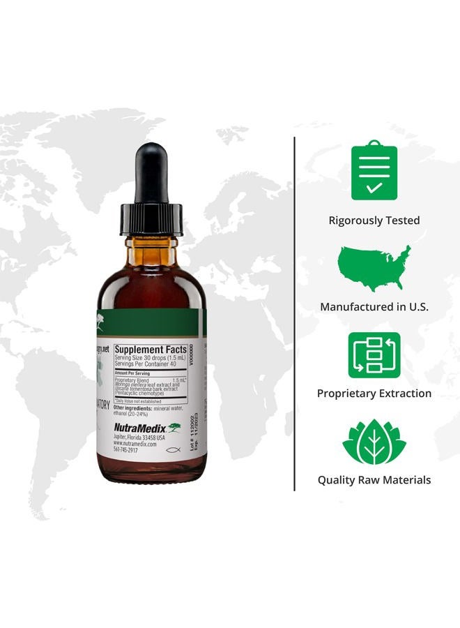 Nutramedix VitalMedix - Cat's Claw & Moringa Plant Extract - Daily Energy Supplement for Immune Health & Overall Vitality - Rich in Vitamins & Minerals (2oz) - Image 2