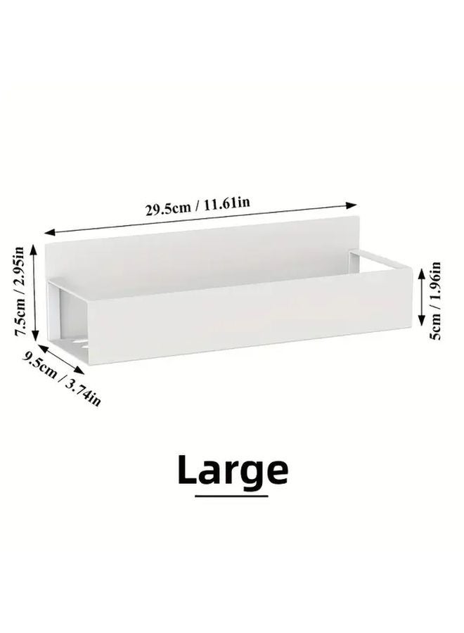Large Magnetic Stand Drill Free Storage Rack Durable Refrigerator Side Organizer Space Saving Kitchen Bathroom Home Accessories - Image 1