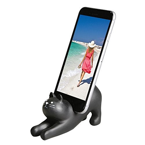 DECOLE Black Cat Smartphone Stand - Image 2