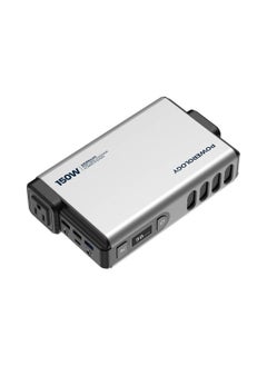 Powerology Powerology Mini Power Station with 150W AC Output 32000mAh PD 100W – Gray  - Image 3