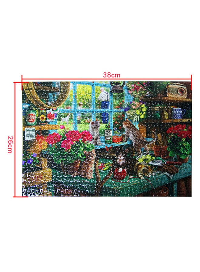 1000-Piece Jigsaw Puzzle Stress Relief Early Education Development Toy Set 38 x 26cm - Image 3