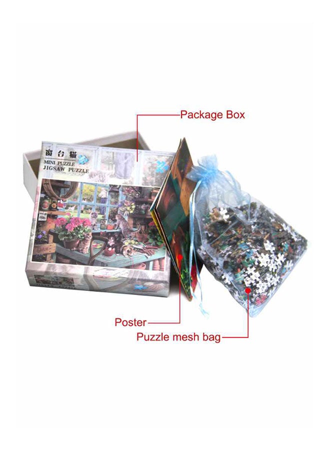 1000-Piece Jigsaw Puzzle Stress Relief Early Education Development Toy Set 38 x 26cm - Image 4
