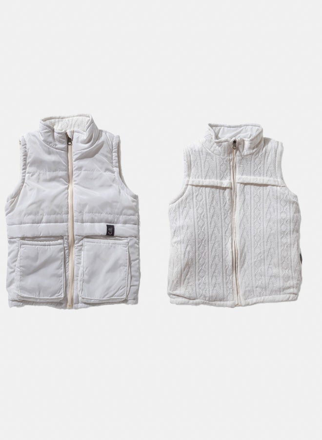 OWNKIDS Kids Girls Double face Gillet
