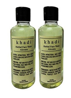 Khadi Natural Herbal Khadi Aloevera Face Wash 420Ml  - Image 2