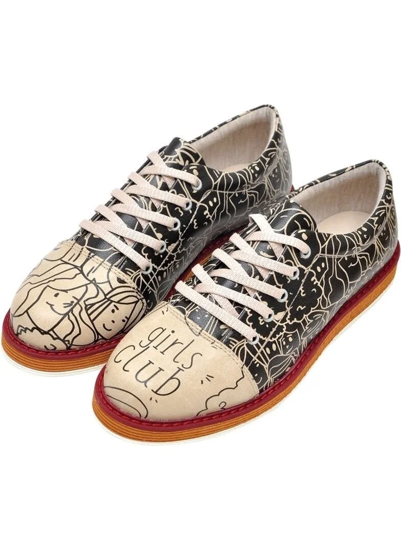 Dogo Girls Club / Design Printed Vegan / Broke-s Women's Shoes