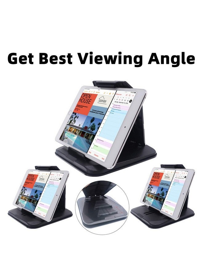 iSaddle Dashboard GPS Mount Holder - Universal Dashbaord Phone Tablet PC Navigation Holder for Garmin Nuvi iPhone iPad Galaxy Yoga Android Fits 4.3"-9.6" GPS & Smartphone Friction Mount Holder - Image 3