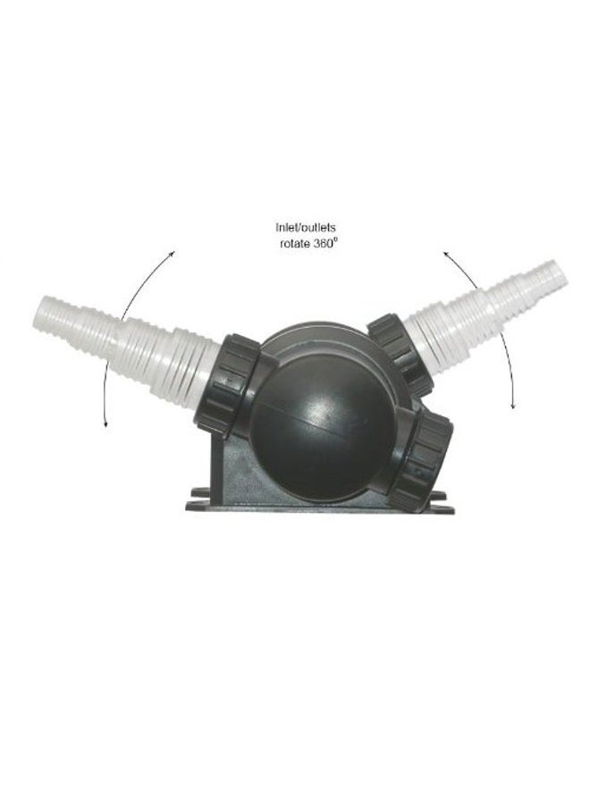 Jebao PU-55 Pond and Aquarium Clarifier, 55-watt, Black - Image 2