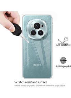 General Honor Magic 6 Pro 5G + Screen Protector, Ultra-Thin Soft TPU Bumper Clear Scratch Resistant Case, Honor Magic 6 Pro Lightweight Shockproof Phone Case  - Image 2
