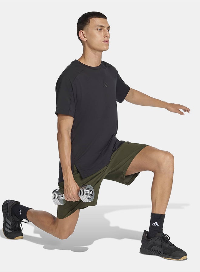 Adidas شورتات تدريب منسوجة أساسية للتدريب - Image 3