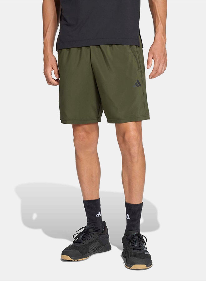 Adidas شورتات تدريب منسوجة أساسية للتدريب - Image 1