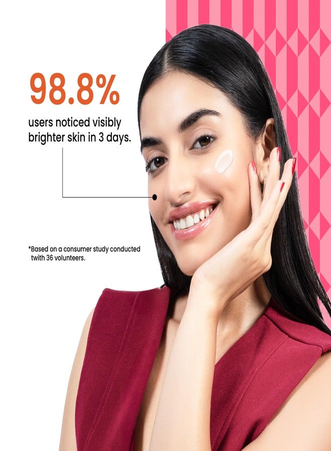 Foxtale 10% Vitamin C + Glutathione Complex Serum, Brightens skin in 3 days, Fades melasma & dark spots, Evens Skin tone, Gentle & Non-irritating, For All Skin types, Men & Women - Image 4