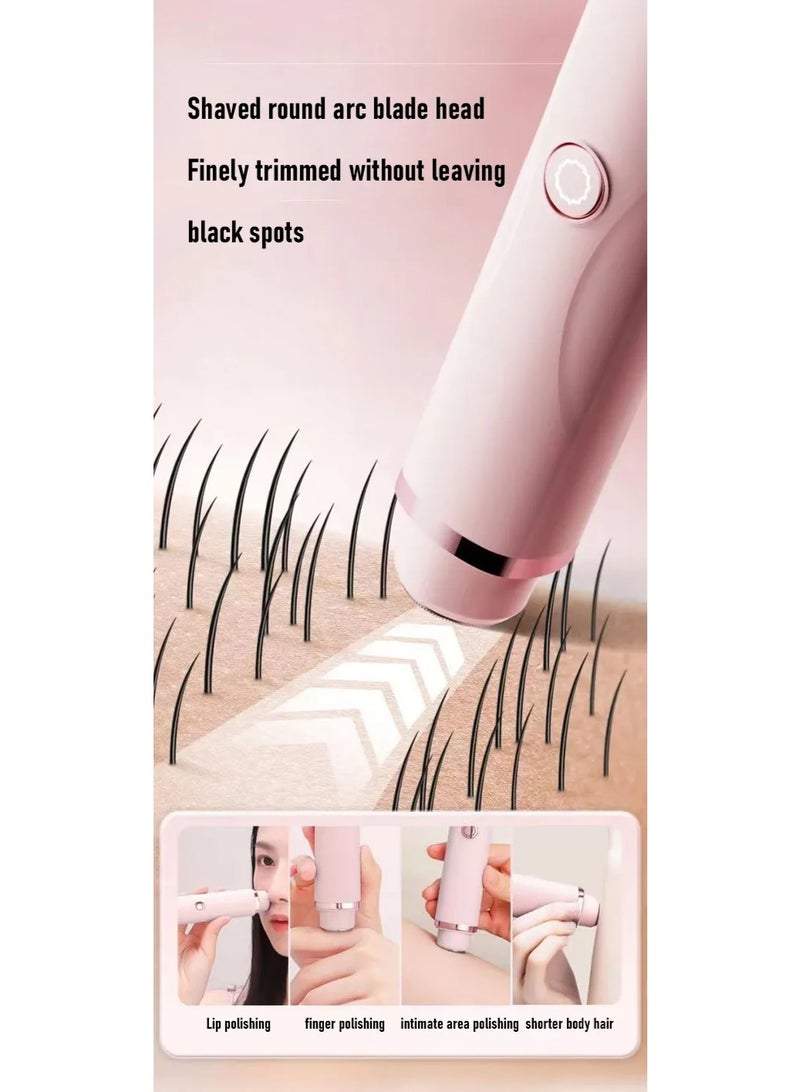 ماكينة حلاقة كهربائية مزدوجة الرأس للنساء، شفرة ناعمة مقاومة للماء بمعيار IPX7، قابلة لإعادة الشحن، لاسلكية، للاستخدام الجاف والرطب، لطيفة على البشرة الحساسة للساقين والإبطين ومنطقة البكيني - Image 4