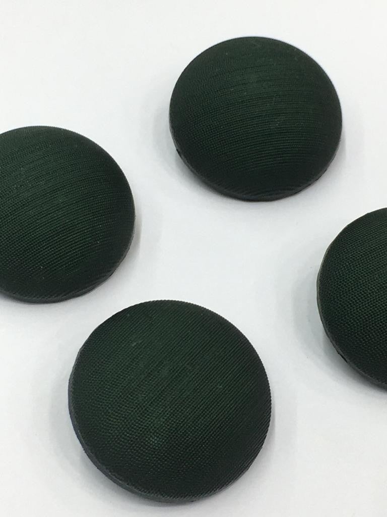 Karan Tuhafiye Karan Haberdashery Italian Matte Pearl Domed Model Cardigan Vest Button Set 6 Piece Set Emerald Green - Image 2