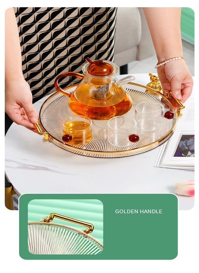 FASHION Phnom Penh Circular Plastic Tray Household Products Storage Tray  - Image 5