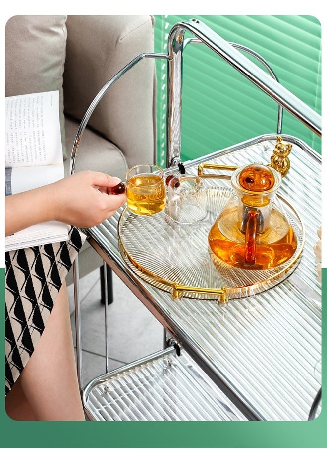 FASHION Phnom Penh Circular Plastic Tray Household Products Storage Tray  - Image 3