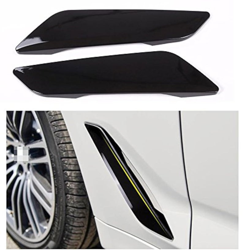 Eiseng Side Wing Air Vent Hood Intake Fender Cover Trim for BMW 5 Series G30 2017 2018 2019 2020 2021 2022 2023 Exterior Accessories - Image 1