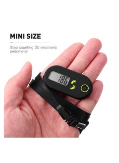 KASTWAVE Pedometer for Walking, Accurate Electronic Pedometer, 3D Fitness Pedometer with Display for Man Woman Kids Seniors  - Image 2