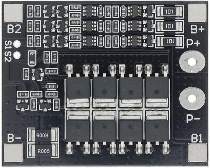 5S 100A 21V لوحة حماية بطارية ليثيوم أيون BMS مع شاحن موازن - Image 5