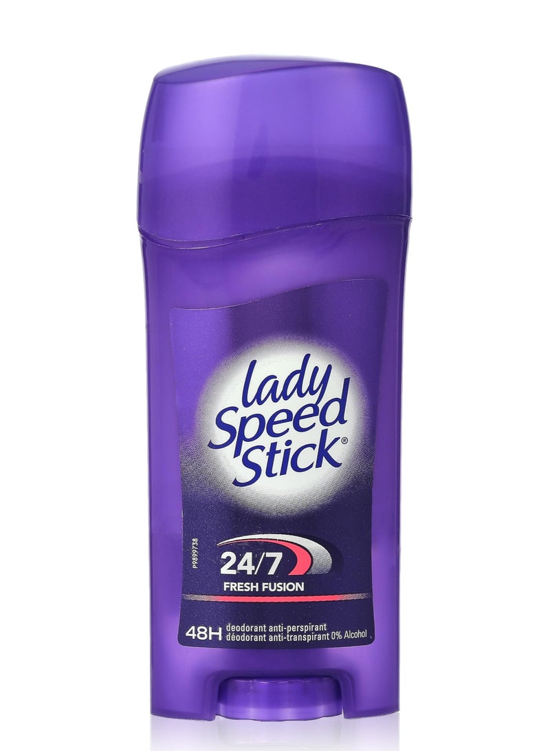ليدي سبيد ستيك مزيل العرق  فريش فيوجن 65 جم - Image 1