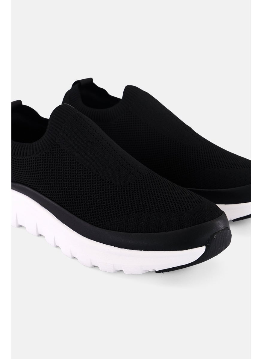 RBX - Men Slip On Training Shoes, Black - Image 1