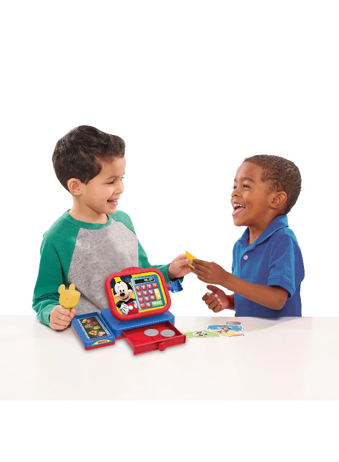 Disney Junior Mickey Mouse Funhouse Cash Register with Realistic Sounds