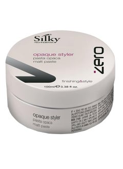 SILKY Zero Opaque Styler - Flexible & Strong Hold Hair Wax for Wet & Dry Hair - Versatile Hair Styling Wax for All Hair Type - Organic Hair Wax for Natural & Smooth Finish - 100ml  - Image 1