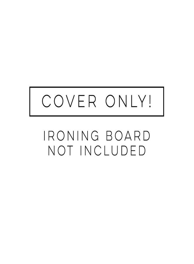 TIVIT Ironing Board Cover 18" x 47" With Shoulder Wings - Upgraded Replacement for Mabel Home PRO, Parker & Company - 3 Piece Set With 3 Straps & Pull Bungee - Made in Italy - Image 2