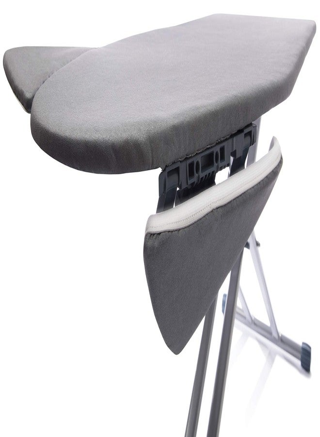 TIVIT Ironing Board Cover 18" x 47" With Shoulder Wings - Upgraded Replacement for Mabel Home PRO, Parker & Company - 3 Piece Set With 3 Straps & Pull Bungee - Made in Italy - Image 3