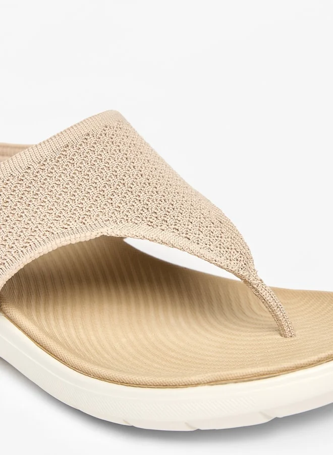 فلورا بيلا من شو إكسبرس Womens Textured Slip-On Comfort Sandals