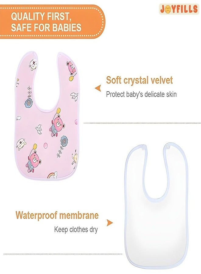 JOYFILLS 3 in 1 Baby Feeding Bottle With 2 Bibs| Stainless Steel Milk Bottle for baby| Water Bottle for School | Sipper Water Bottle for Kids | Stainless Steel 304| Multi-Functional Thermal Insulation | Nipple, Sipper & Straw| Spill Proof, BPA Free, Anti-Colic Nipple for Infants/Toddlers/Kids- 240 Ml. (Printed Pink With Bibs) - Image 5