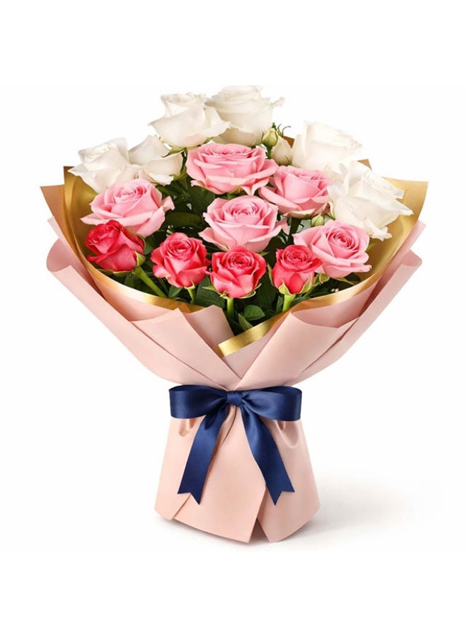 Daisy Day, Without Vase - 50cm - Mix 14 Stems, Kenya