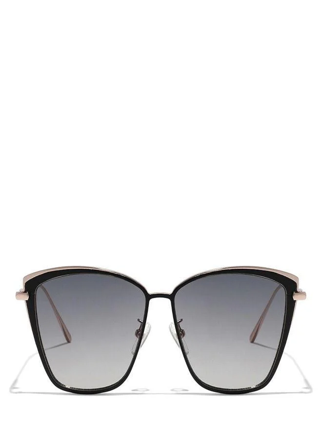 30Sundays 30Sundays SUPER CHIC Women's Cat Eye Sunglasses, Black/Gray
